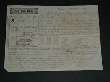 Maritime bill of lading, 1847, Toulouse Bordeaux J & P VIGUERIE & Cie picture