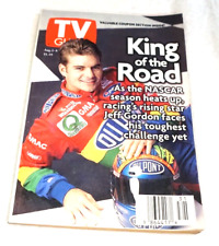 TV Guide August 2, 1997 NASCAR Gordon King of the Road No Label picture