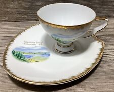 Vintage 1950s Greenmount Beach Souviner Cup and Saucer Set Coolangatta QLD picture