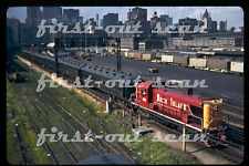 R DUPLICATE SLIDE - Rock Island RI 490 ALCO RS-3 Passenger Action Chicago picture