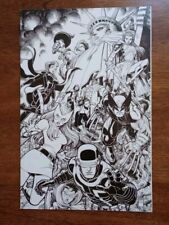 Powers of X 5 2019 NYCC Exclusive Arthur Adams Black And White Variant Very Rare picture