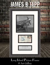 James B Tapp World War II Ace Fighter Pilot First Day Cover Custom Framed picture