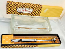 NOS Mr Bartender Atomic Chrome Ice Chipper~ MCM MOD Cocktail Crusher~ Party picture