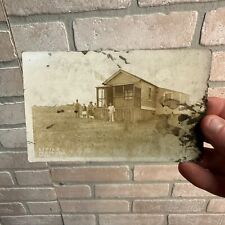 ANTIQUE LITTLE MUSKEGO WIS RPPC POSTCARD CABIN COUNTRY WISCONSIN picture