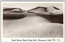 Postcard RPPC Sand Dunes, Death Valley National Monument, California picture