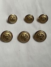 brass military buttons  picture