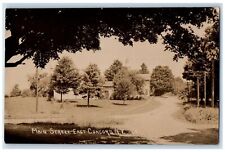 Main Street East Concord New York NY RPPC Photo Unposted Vintage Postcard picture