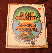 1978 Giant Country Spring Festival Souvenir Program ~ Riverside Raceway picture