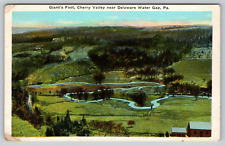Postcard PA Giant's Foot Cherry Valley Near Delaware Gap WB A18 picture