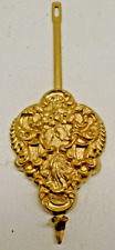 Antique Metal Gold Color Pendulum & Rod measures 6 1/4