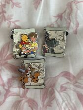 Disney Pin authentic Winnie the pooh 3 pins set Disneyland exclusive picture
