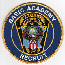 AR Arkansas Rogers Basic Academy Recruit Police PD Patch picture