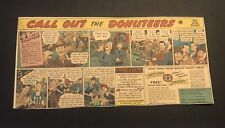 1940’s Wartime Soldiers Mayflower Donuteer Comic Newspaper Ad picture
