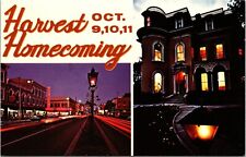 Harvest Homecoming New Albany Indiana Vintage Postcard  picture