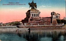 vintage postcard- Coblenz a. Rhein Kaiser-Wilhelm-Denkmal am deutschen Eck picture