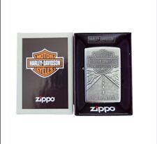 Zippo Lighter - Harley Davidson - American Legend - Bar and Shield - Model 20229 picture