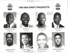 1999 press photo 1999 NBA DRAFT PROSPECTS picture