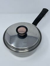 Vintage Duncan Hines 3 ply 18-8 Stainless Steel 1 Quart Sauce Pan & Lid USA picture