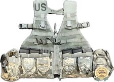 MOLLE II Tactical Load Carrying Vest/Chest Rig Kit 17 Total Pieces ACU picture