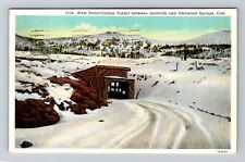Glenwood Springs CO-Colorado, West Portal Carlton Tunnel Vintage c1942 Postcard picture