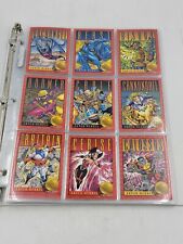 1993 Marvel Skybox X-Men Series 2 Trading Cards BASE SET #1-90 picture