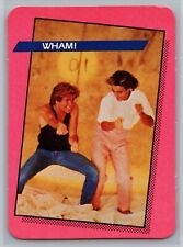 1985 ROCK STAR CONCERT CARDS 1ST SERIES SINGLE TRADING CARD #9 WHAM picture