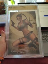 Persusion #1 Szerdy Tomb Raider Virgin Variant C CBCS 9.8 2x Signed Szerdy kin picture