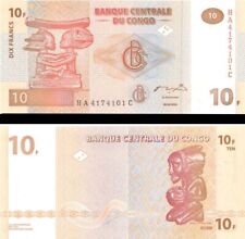 Congo Democratic Republic - Pick# 93a - 10 Francs - Foreign Paper Money - Paper  picture