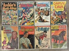 Vintage Comic Lot Of (8) Archie,Black Beauty,Charlie Chan,Tarzan,Bob Hope, More picture