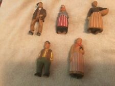 5 Huggler Wyss Carved wood figurines picture