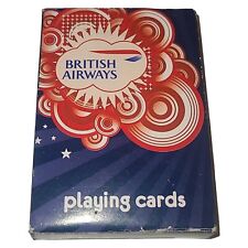 Vintage British Airways Playing Cards Small Size Airline Advertising picture