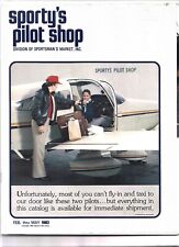 Vintage Sporty's Pilot Shop 1983 Catalog Private Aircraft Equipment Ray-Ban Ad picture