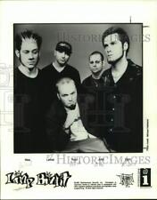 1998 Press Photo Five Members of the band Limp Bizkit band, Entertainers picture