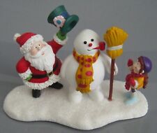 Dept 56 Frosty The Snowman’s Magic Hat Christmas Scene picture