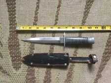 Vintage Rosco Dagger Fighting Knife With Sheath Solingen Germany  picture