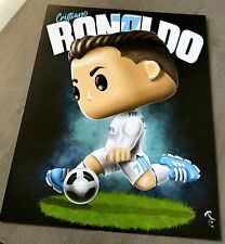 Cristiano Ronaldo Real Madrid Soccer Football Futbol funko Style print picture