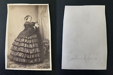 Louise Marie Thérèse d'Artois, Duchess of Parma Vintage Albumen Print CDV.Lou picture