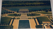 Lincoln Memorial Reflecting Pool Washington DC Postcard S14 picture