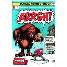 Arrgh #3 in Fine + condition. Marvel comics [w/ picture