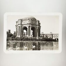 Palace of Fine Arts Swans Photo 1930s San Francisco California Theatre A2987 picture