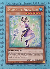 Mudan the Rikka Fairy MAZE-EN048 Rare Yu-Gi-Oh Card 1st Edition New picture
