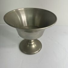 Vintage Woodbury Pewterers R H Pedestal Bowl picture