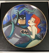 Warner Bros. Batman Animated Series Batman and Poison Ivy Collectors Plate picture