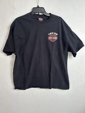 HARLEY DAVIDSON Chicago Shirt,XL,black,vintage,skyline picture