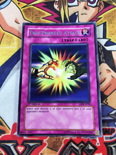 Two-Pronged Attack lob-e049 1st Edition (MINT) Rare Yu-Gi-Oh picture