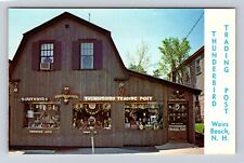 Weirs Beach NH-New Hampshire, Thunderbird Trading Post, Antique Vintage Postcard picture