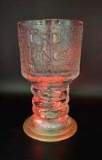 Arwen the Elf Glass Goblet Lord of the Rings, Burger King 2001 Lights Up, No Box picture