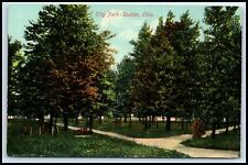 Postcard City Park Deshler OH H31 picture