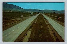 Bozeman MT, Interstate 90, Gallatin Valley, Montana Vintage Postcard picture