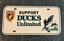 Vintage SUPPORT DUCKS UNLIMITED Booster Plate US Canada Mexico Hunt Nice Rare picture